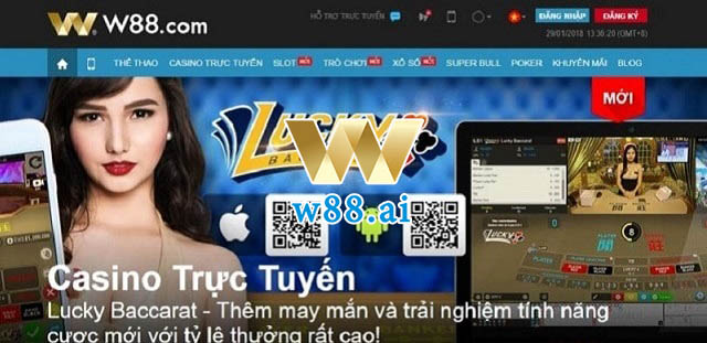 Cải thiện giao diện website nhà cái W88