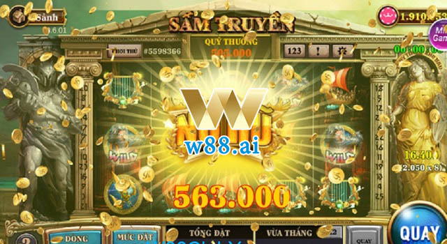 Hướng dẫn cách chơi 1 trò chơi tại game slots W88