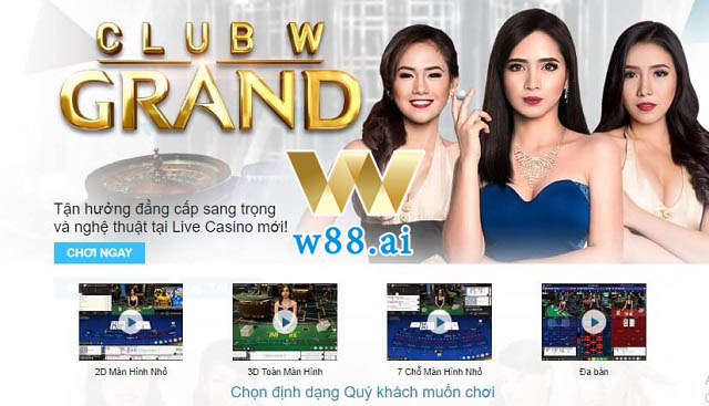 Tham gia vào bàn chơi đánh bài tại nhà cái W88