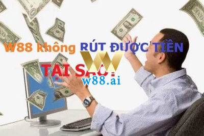 Vì sao không rút được tiền W88 và những vấn đề có liên quan