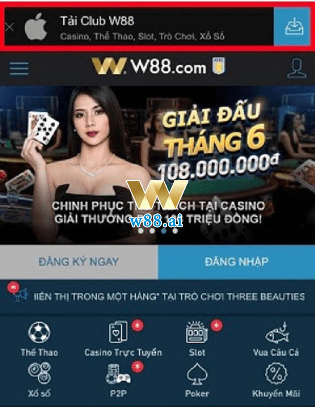 Tải Club W88