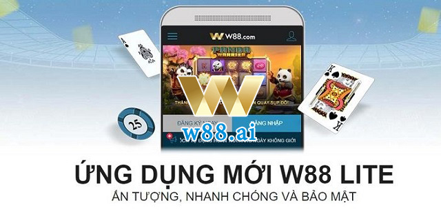 App W88Yes Mobile được thiết kế với giao diện hiện đại