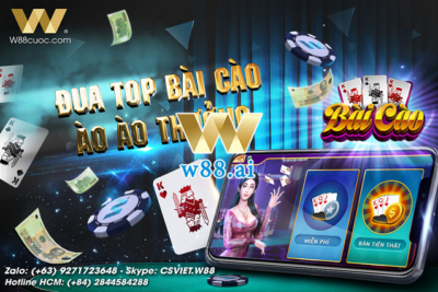 Cách chơi Bài Cào W88 đơn giản mọi game thủ cần biết