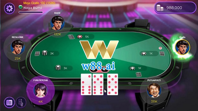 Domino QQ được biến thể từ Poker