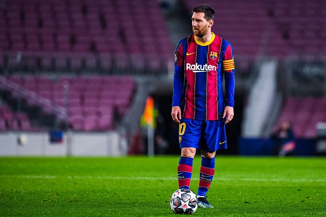 Đội trưởng Messi của câu lạc bộ Barca 