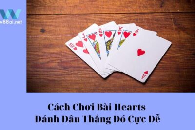 Cách Chơi Bài Hearts Đánh Đâu Thắng Đó Cực Dễ