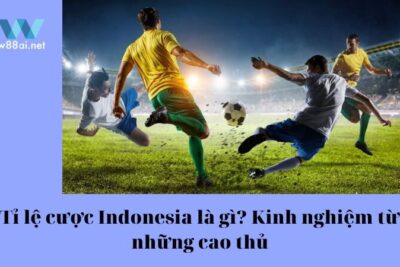 Tỉ lệ cược Indonesia là gì? Kinh nghiệm từ những cao thủ